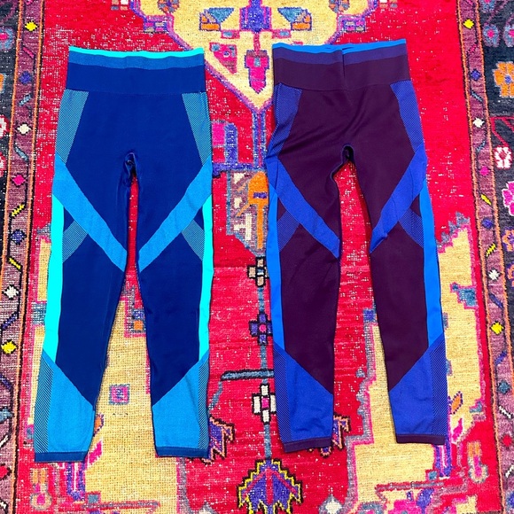 PINK Victoria's Secret Pants - Lot of 2 VICTORIAS SECRET PINK “Cool & Comfy” Leggings Sz M - NWOT